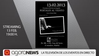 Streaming Presentación  Libro de Fotografía Postales al Viento - Javier Jimeno