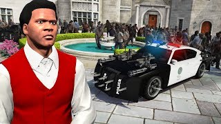 GTA 5 - ESCAPE the ZOMBIE Outbreak as a TRILLIONAIRE!