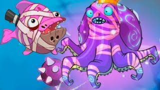 челлендж за Осьминога EATME.IO ИО игра на Андройде