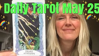 Daily Tarot May 25, 2018 ~ Blocked Communication