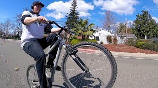 You Don't Need A Good Bike To Do Good Wheelies [Cycle Vlog]
