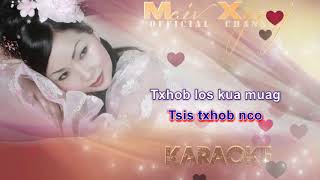 Maiv Xyooj - "Hlub Xav Txog Ntxub" with Lyrics (New Karaoke Version)