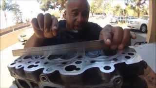 HOW TO RESURFACE A WARPED CYLINDER HEAD AT HOME WITH SAND PAPER