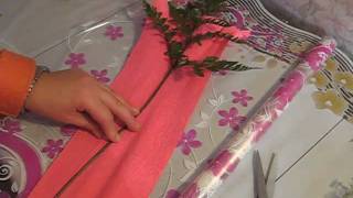 Подарочный букет одной веточкой. Часть 1