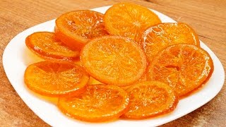 Карамелизированный апельсин / Candied orange slices recipe ♥ English subtitles