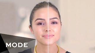 Olivia Culpo Takes the Hi-Lo Makeup Challenge |  About Face