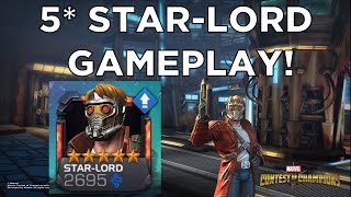 5 Star Star-Lord Level Up and Gameplay! - Marvel Contest of Champions