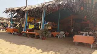 Calangute goa beach shack 10am March 2017