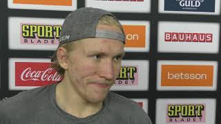 MrMadhawk.se Marcus Sylvegård efter Växjö-Malmö 2020-01-11