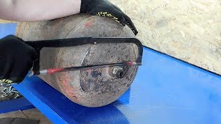 МИНИ мойка для автомобиля из газового баллона!