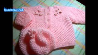 Bebek hırka modelleri 2019 - 2020