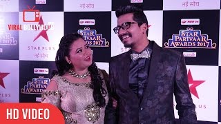 Bharti Singh and Harsh Limbachiyaa At Star Parivaar Awards 2017 | Viralbollywood
