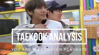 You are my forever playmate (Taekook Analysis)