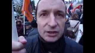 Интервью с участниками Марша против ненависти. Коалиция Демократический Петербург.