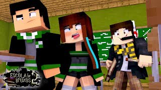 HORA DE DEIXAR DE SER BURROS! Ft. Junior - Minecraft Escola de Bruxos 2 #06