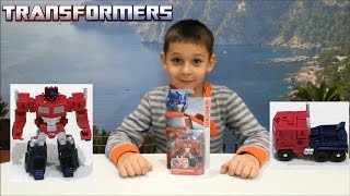 Игрушки Трансформеры на русском языке. Оптимус Прайм. Обзор игрушек: роботы для детей