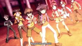 Inazuma Eleven Go VS Danball Senki W Chaos Meteor VS God Hand W LBX HD Sub-Ita By Ichigo