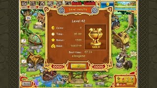 Farm Frenzy Viking Heroes Standart Level 42 GOLD Веселая ферма Викинги Стандарт Уровень 42 Золото
