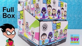 Teen Titans Go Funko Mystery Minis Full Box Unboxing | PSToyReviews