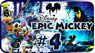 Disney Epic Mickey Walkthrough Part 4 (Wii) Mean Street [No Commentary]