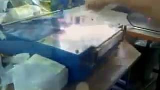 Полуавтоматический целлофанатор PАC-500 упаковка салфеток