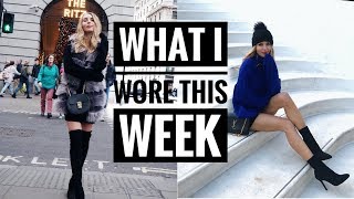 WHAT I WORE THIS WEEK (10 EVERYDAY OUTFITS)  |  OUTFIT DIARIES | Winter Outfits 2018