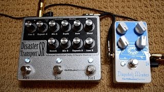 Combining Delay and Reverb - The Dispatch Master and Disaster Transport SR from Earthquaker Devices