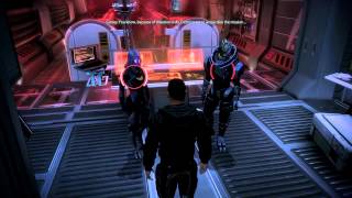 Mass Effect 3 - Shepard Walks In On Tali and Garrus