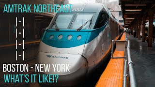 AMTRAK NORTHEAST COACH CLASS: Will I ever fly again?!