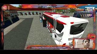 Bus antar provinsi Bus Simulator Indonesia di Omlet Arcade!