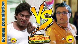 Johnny Lever Comedy Scenes - Rajpal Yadav Comedy Scenes - 4 - Comedy Laughter Championship