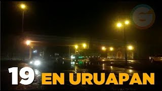 19 en distintos puntos de Uruapan #Michoacán