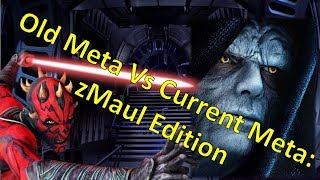 zMaul vs zzPalp | Old Meta vs Current Meta | Star Wars Galaxy of Heroes