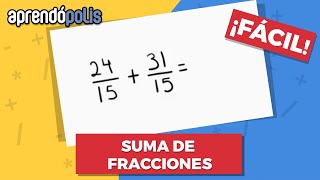 Suma de fracciones