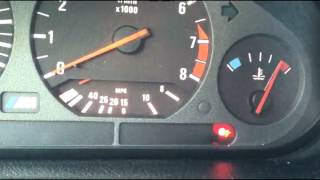BMW E36/M3 temp gage running without the "buffer" circuit. Road Test.