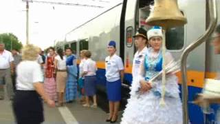 Скорый поезд "Жетысу" часть2