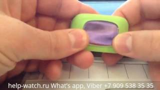 Как самостоятельно заменить стекло экран на детских часах Smart baby watch Q50
