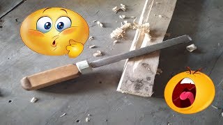 Самодельная Кованная Стамеска из Арматуры