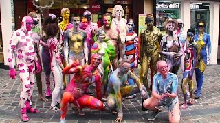 From New York to Brussels ..2016 Body Painting Day