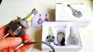 Светодиодные (LED) лампы в фары автомобиля.