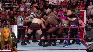 WWE Raw 7/9/18 Roman Reigns Calls out Bobby Lashley