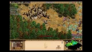 Age of Empires II HD Gameplay (Michi Map)