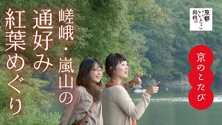 京のこたび  嵯峨・嵐山の通好み紅葉めぐり / 京都いいとこ動画