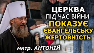 Війна безжально калічить душу. Яким трудом ми можемо наблизити мир? митр. Антоній