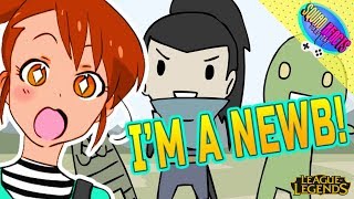Miscat is a NEWB at LEAGUE OF LEGENDS