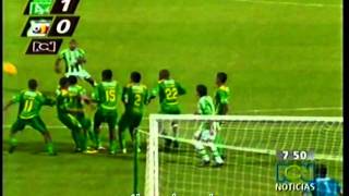 ATLETICO NACIONAL 1-0 QUINDIO _ LIGA POSTOBON _ AGOSTO 7 2010