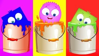 Оп и Боб — Белый и Синий (Новая серия) — Развивающий мультфильм для малышей