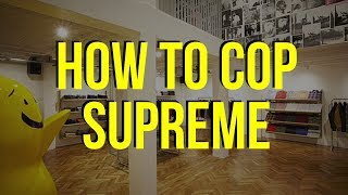 How to cop supreme box logo (FAST)