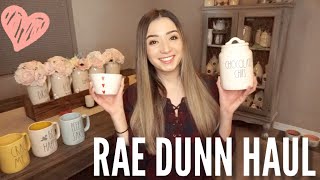 HUGE HOMEGOODS & TJMAXX HAUL | NEW VALENTINES & EASTER RAE DUNN ITEMS