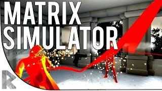 MATRIX SIMULATOR - Superhot Gameplay (Let's Play Superhot Part 1)